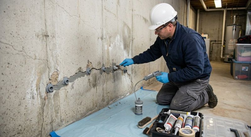 Structural Crack Repair in Brookline, MA