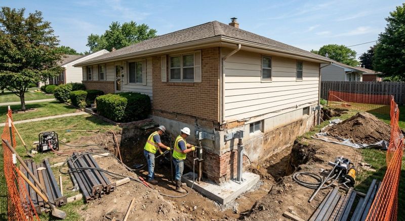 Structural Foundation Repair in Canton, MA