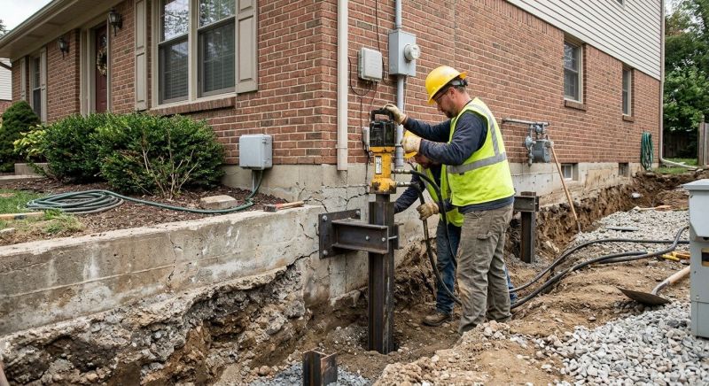 Structural Foundation Repair in Chestnut Hill, MA