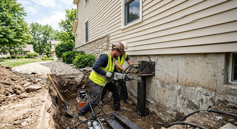 Structural Foundation Repair in Wilmington, MA